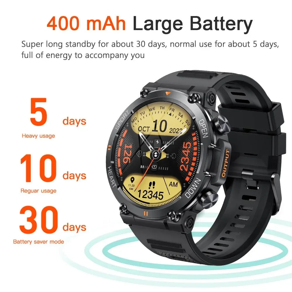 MEVADEN 1.39 INCH HD BLUETOOTH CALL SMART WATCH