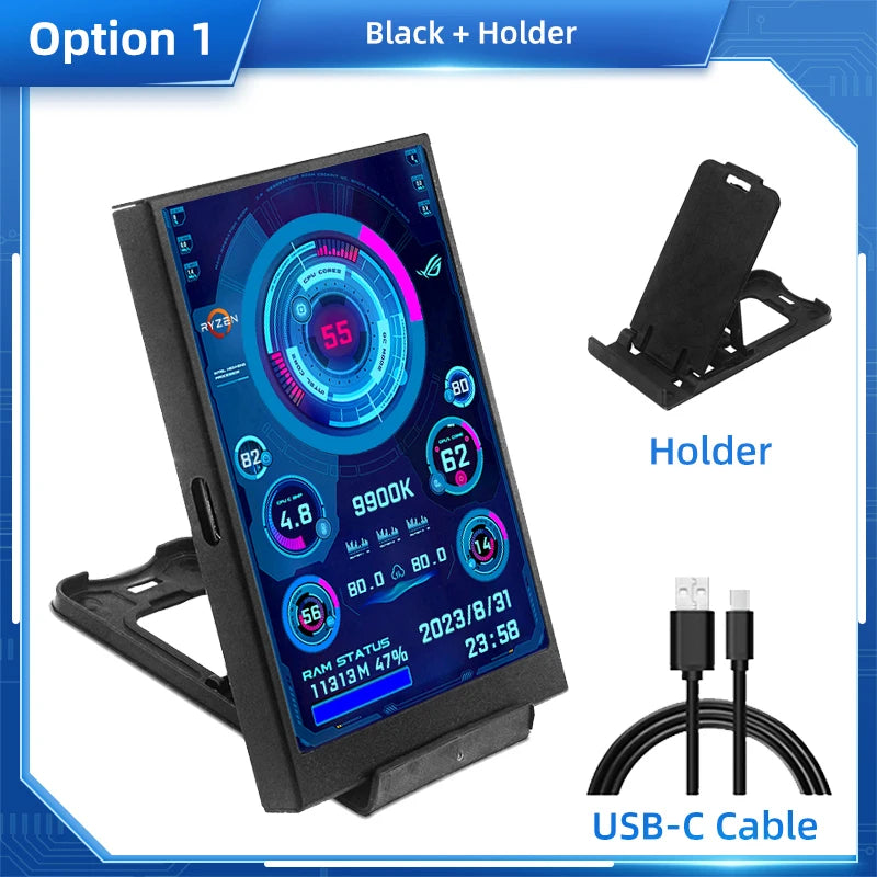 SHCHV 3.5-Inch IPS USB Type-C Secondary Screen