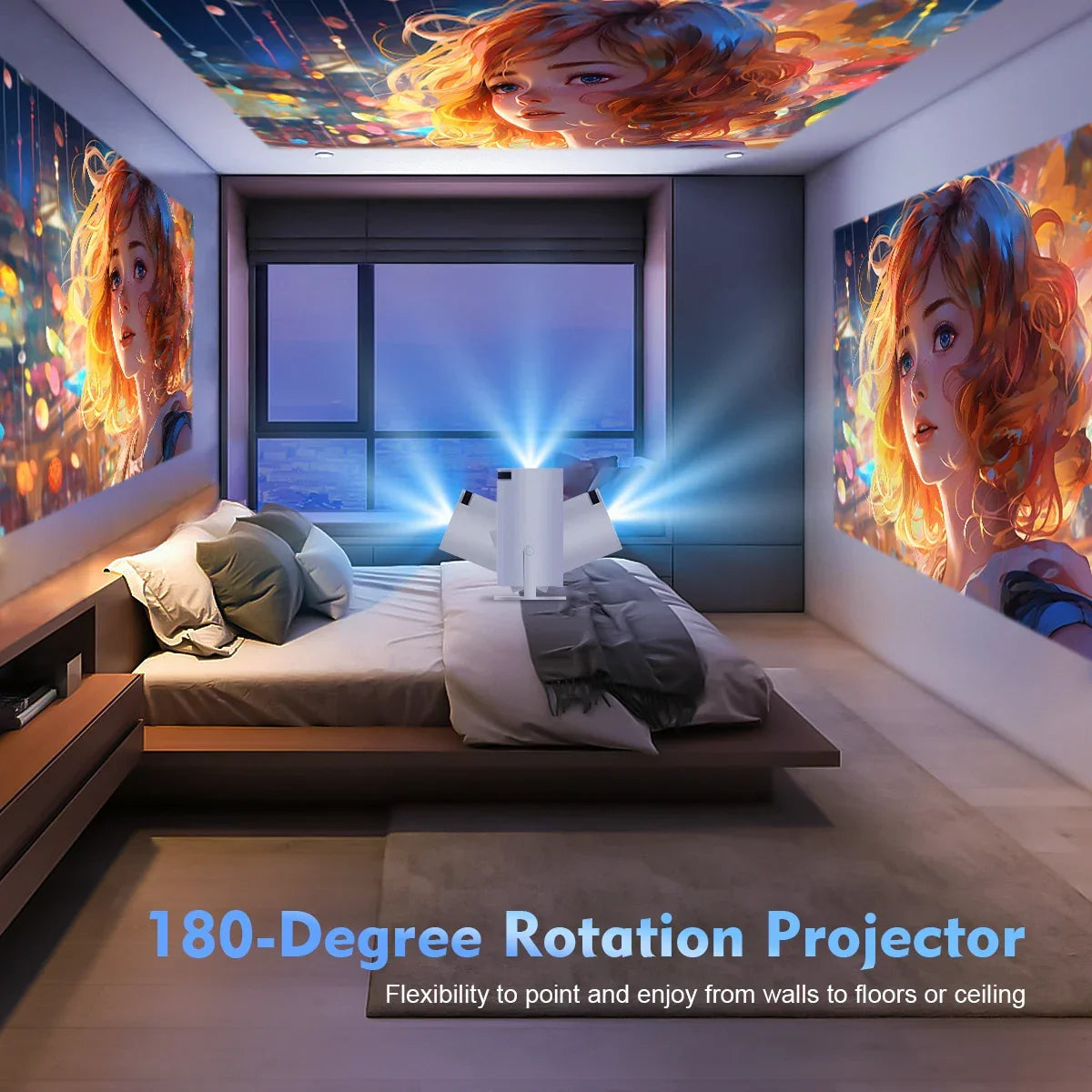 MAGCUBIC PROJECTOR HY300 PRO 4K