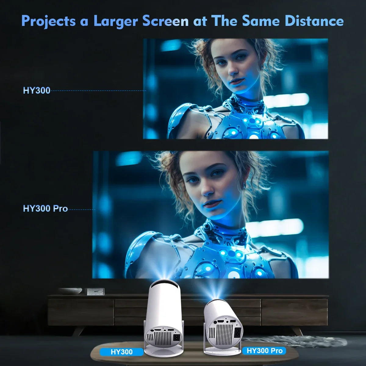 MAGCUBIC PROJECTOR HY300 PRO 4K