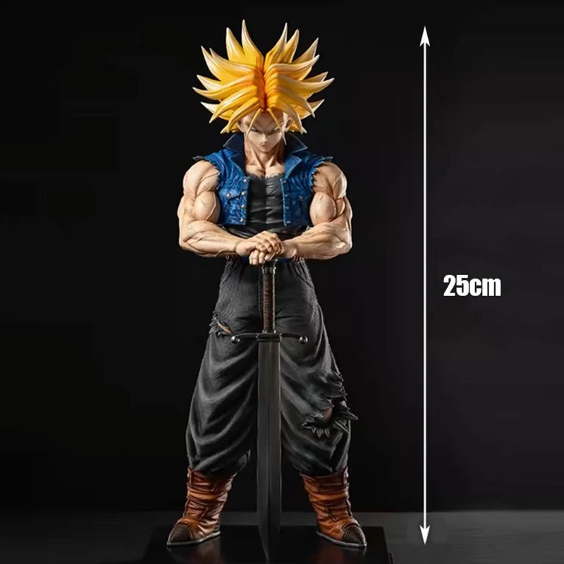 25cm Anime Dragon Ball Z Future Trunks Figure
