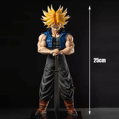 25cm Anime Dragon Ball Z Future Trunks Figure