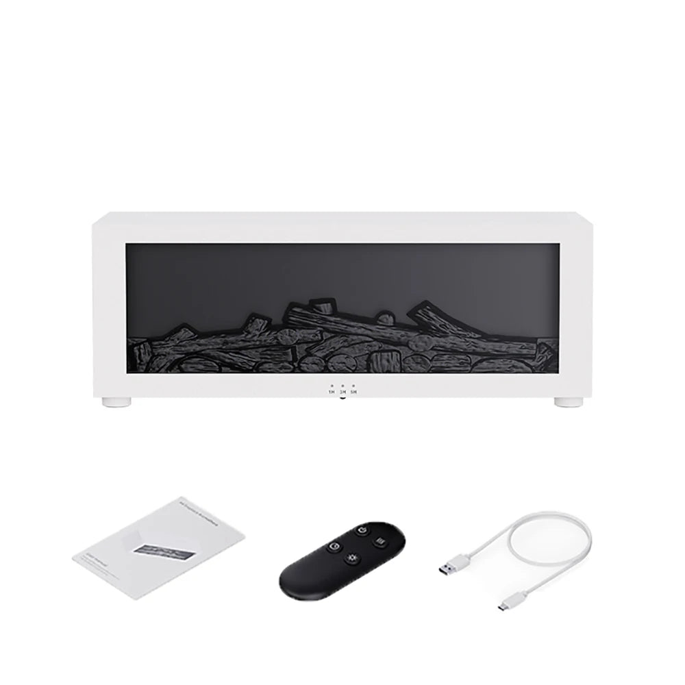 Raugee Aroma Humidifier Flame Essential Oil Diffuser