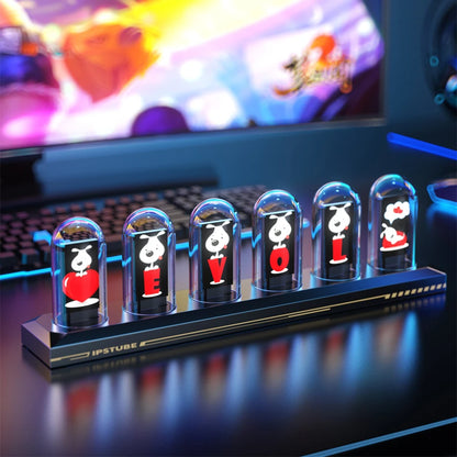 RGB Nixie Tube Clock with IPS Color Screen