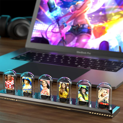 RGB Nixie Tube Clock with IPS Color Screen