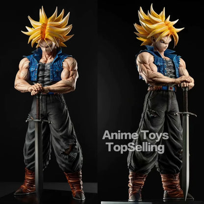 25cm Anime Dragon Ball Z Future Trunks Figure