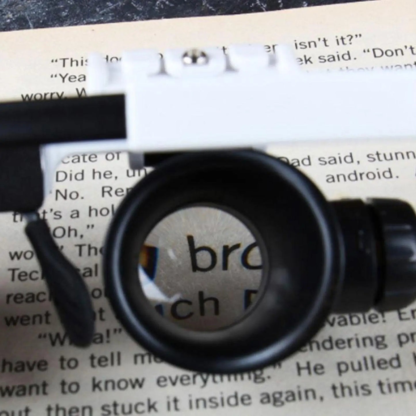 2X LED Watch Jeweler Repair Magnifier