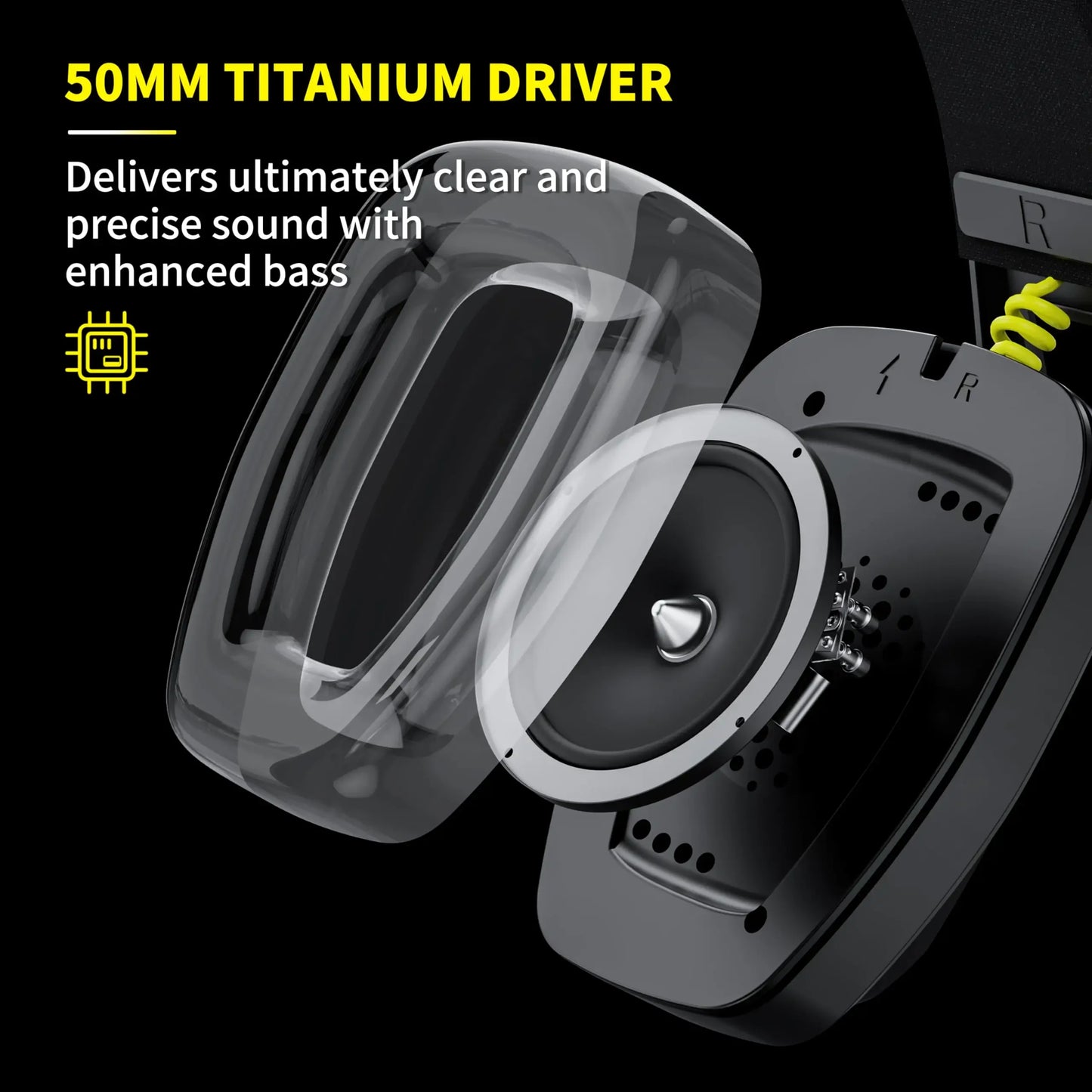 Experience Ultimate Gaming with the BINNUNE 2.4GHz Wireless Headset: Perfect for PS5, PS4, PC, and Mac!