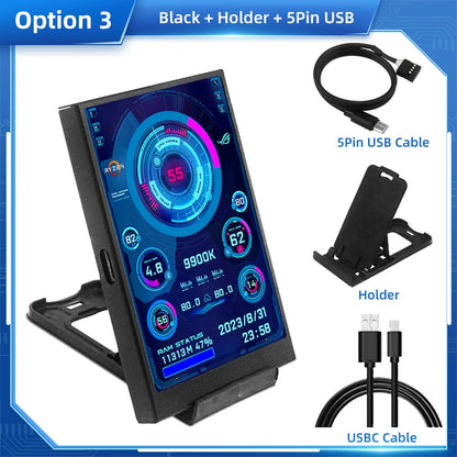 SHCHV 3.5-Inch IPS USB Type-C Secondary Screen