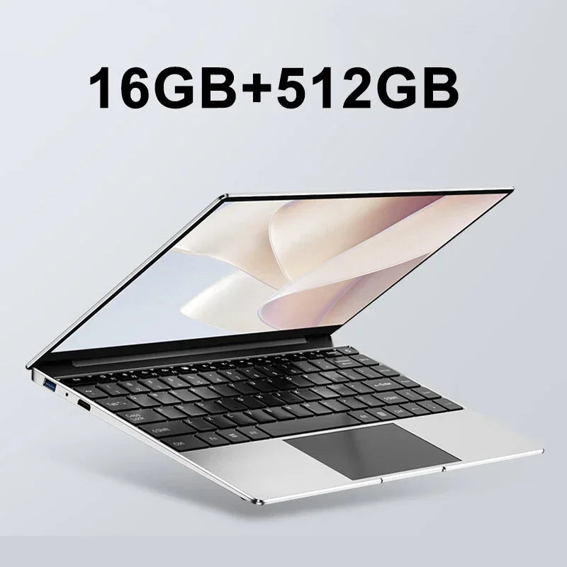 Notebook Gamer  1920*1080  Display Office Study Computer PC Windows 11 Pro