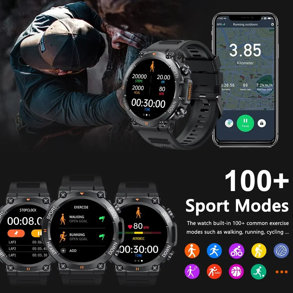 MEVADEN 1.39 INCH HD BLUETOOTH CALL SMART WATCH