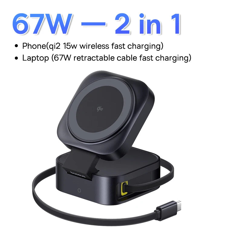 Baseus 2-in-1 25W Magnetic Wireless Charger