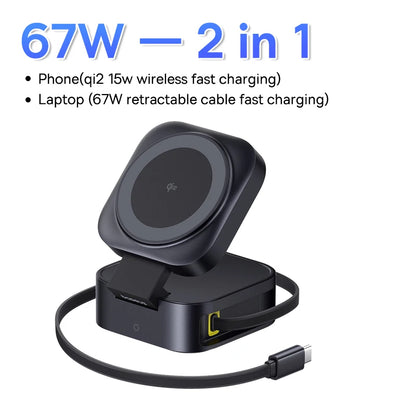 Baseus 2-in-1 25W Magnetic Wireless Charger