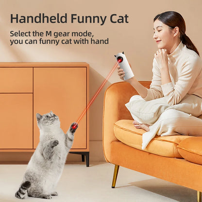 ROJECO Automatic Cat Toy – Interactive Smart Laser Teaser